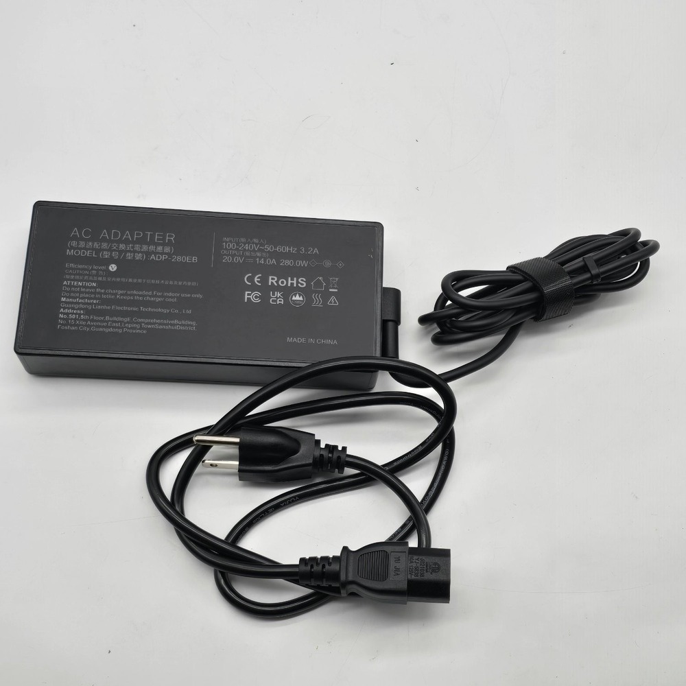 280W 20V 14A AC Adapter Charger for ASUS ROG Strix G18 G16 G815 G615 Laptop